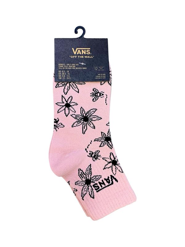 Medias Vans Graphic Half Crew Sock Rose Smoke