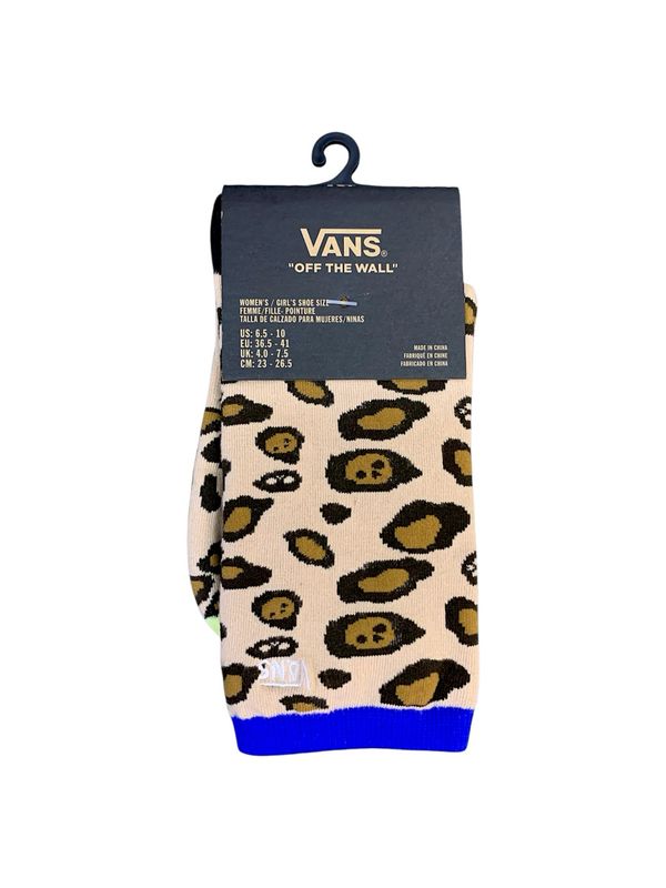 Medias Vans Ticker Sock Leopard Skull