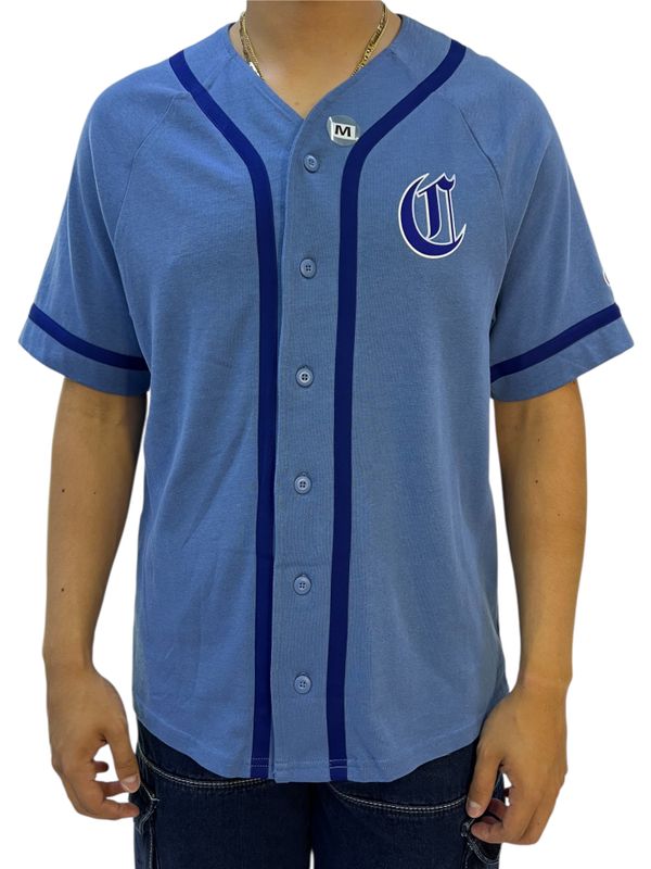 Camisa Champion Baseball - Denin Blue