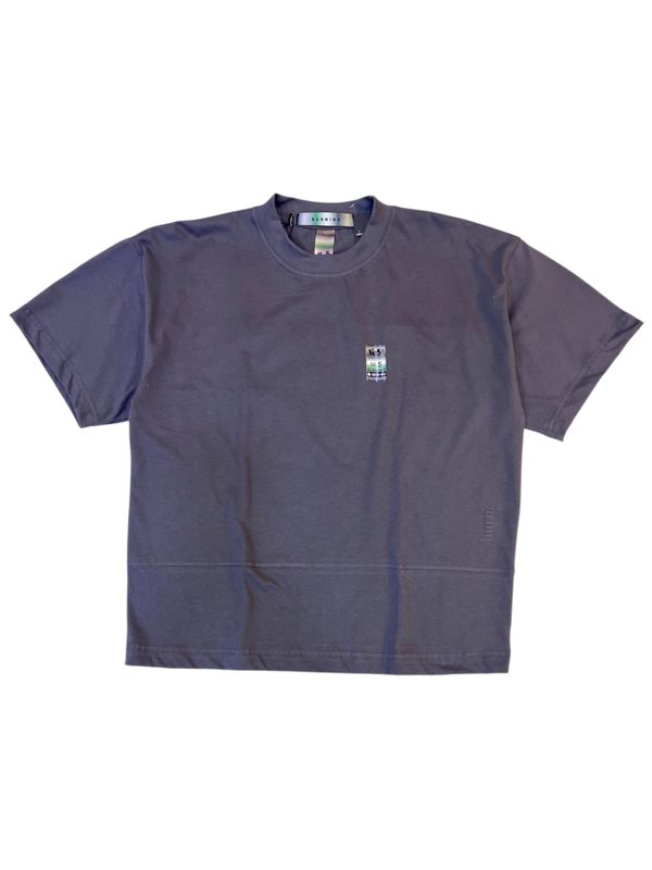 Franela Burning  Yes Boxi Fit - Gris