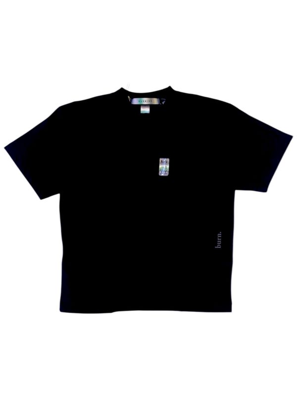 Franela Burning  Yes Boxi Fit - Negro