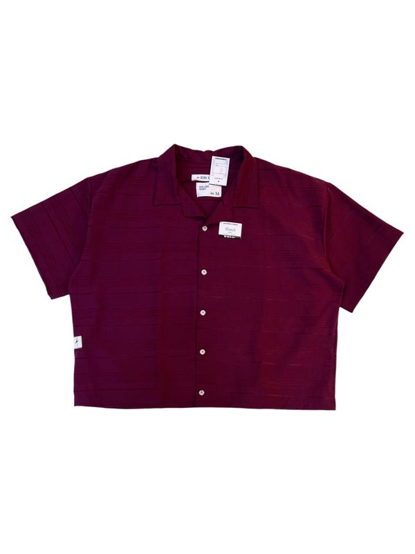 Camisa Burning Boxi Fit - Vinotinto