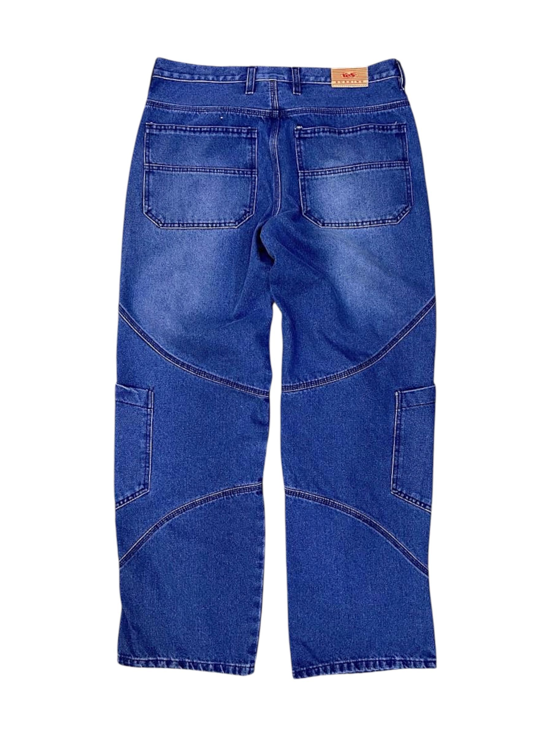 Jeans Baggy Burning - Blue