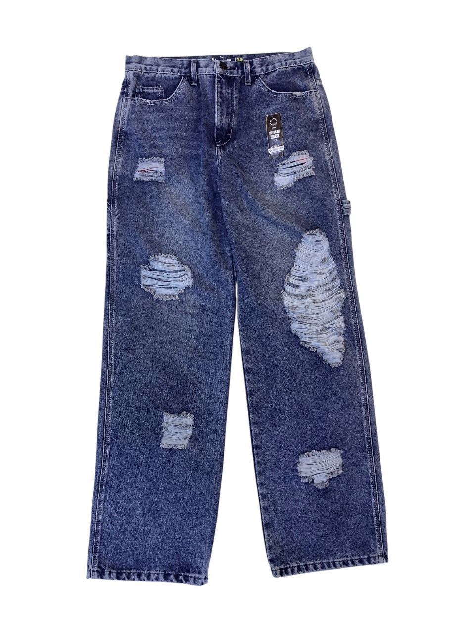Jeans Baggy Burning - Blue