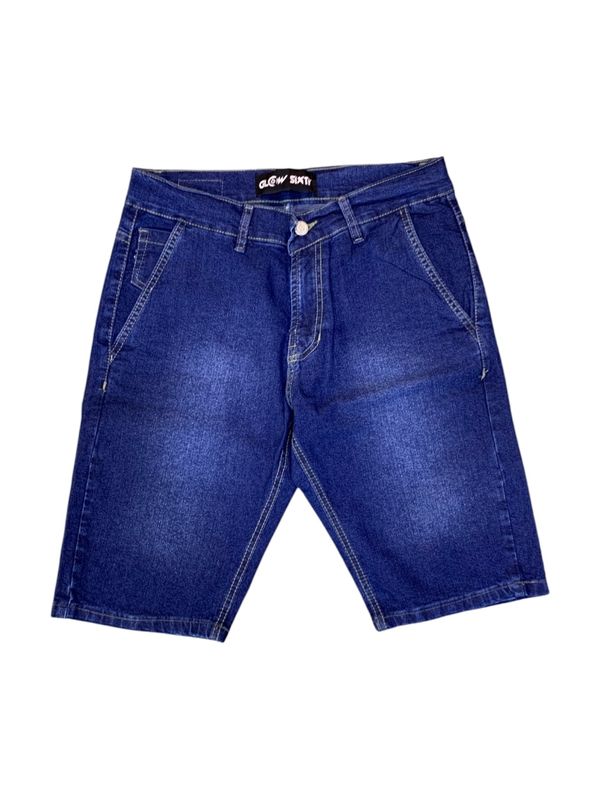 Bermuda De Jean Glow Sixty - Azul