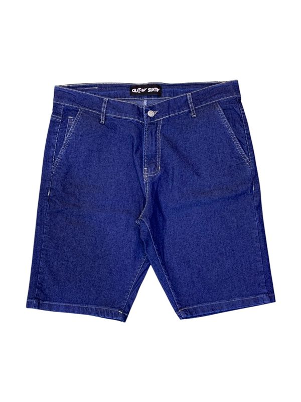 Bermuda De Jean Glow Sixty - Azul