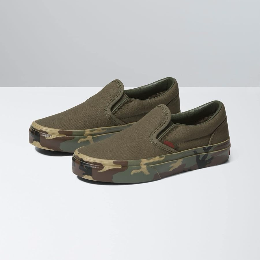 Vans Uy Classic Slip-On Camo Sidewall Grape Leaf