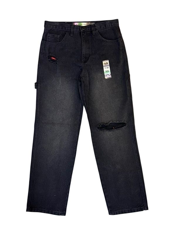 Jeans Baggy Burning - Black