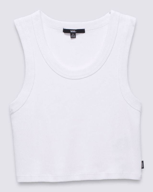 Vans Drew Rib Tank Top White