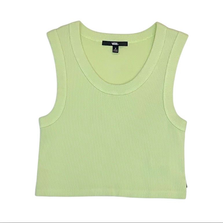 Vans Washed Drew Rib Tank Shadow Lime