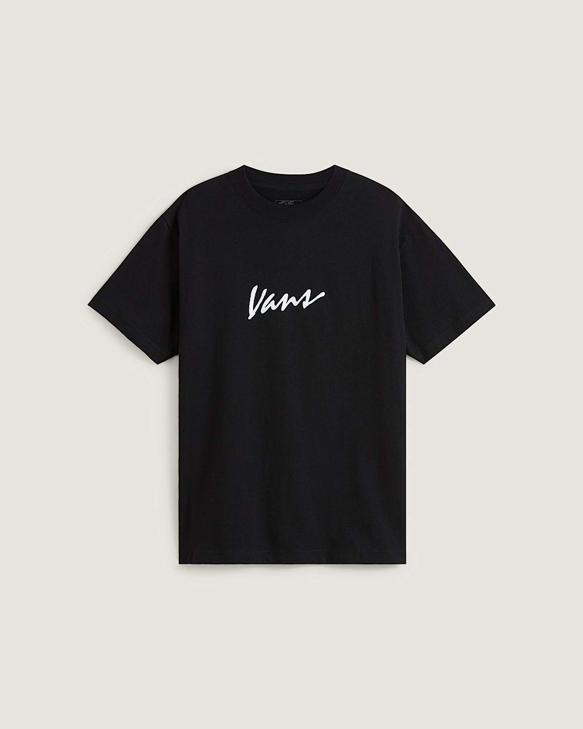 Vans Classic Script T-Shirt Black