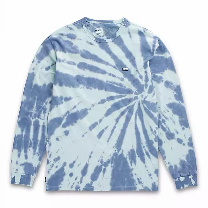 Vans Off The Wall  Classic Tie Dye LS Aquatic-Tie Dye