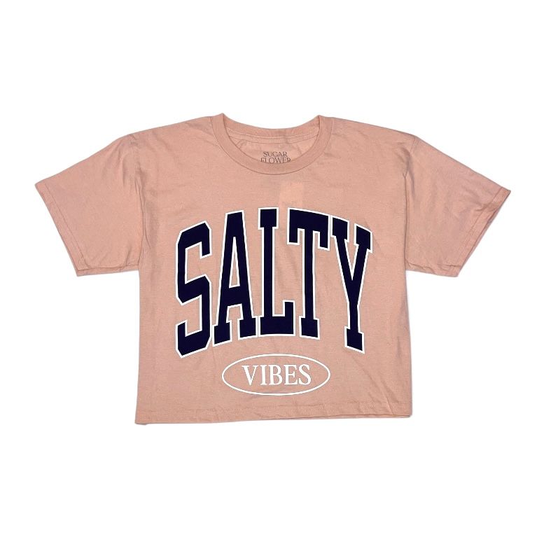 T-Shirt Crop Top Sugar Flower