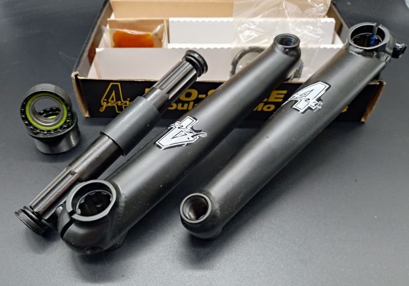 4-JERI Pro-Style BMX Freestyle Kurbel aus Cr-Mo