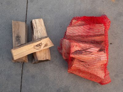 LEGNA- SACCHETTO DI LEGNA DI FAGGIO  33 CM