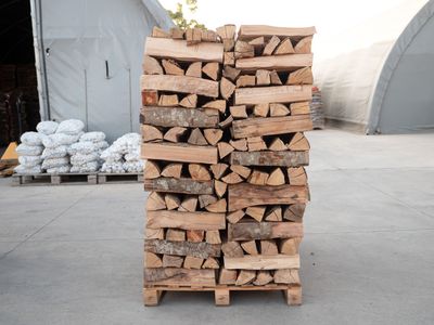 LEGNA - PEDANA DI LEGNA DI FAGGIO SPACCO MEDIO