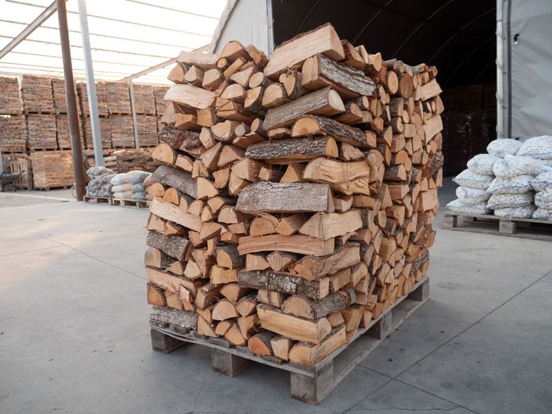 LEGNA- PEDANA DI LEGNA DI QUERCIA – ULIVO – FAGGIO TAGLIO PER STUFE