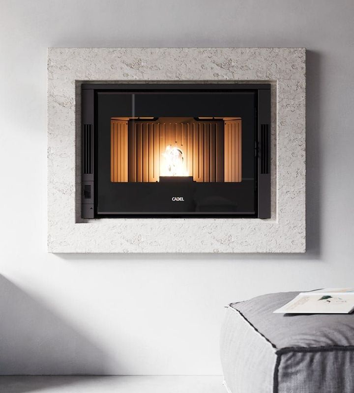 INSERTO A PELLET ZEFIRO 9 KW CADEL