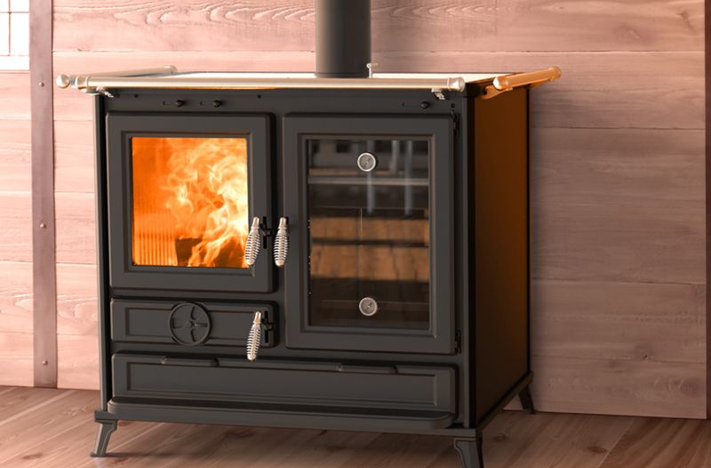 CUCINA A LEGNA MARGHERITA EVO