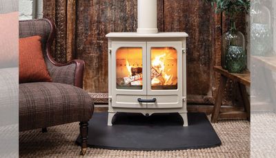 ZETALIENA MOD. STUFA A LEGNA CHARNWOOD ISLAND II 7 NERA