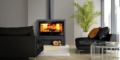 LACUNZA MOD. STUFA A LEGNA PLATINUM 800