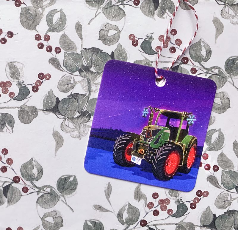 Tractor Gift Tags (set of 4)