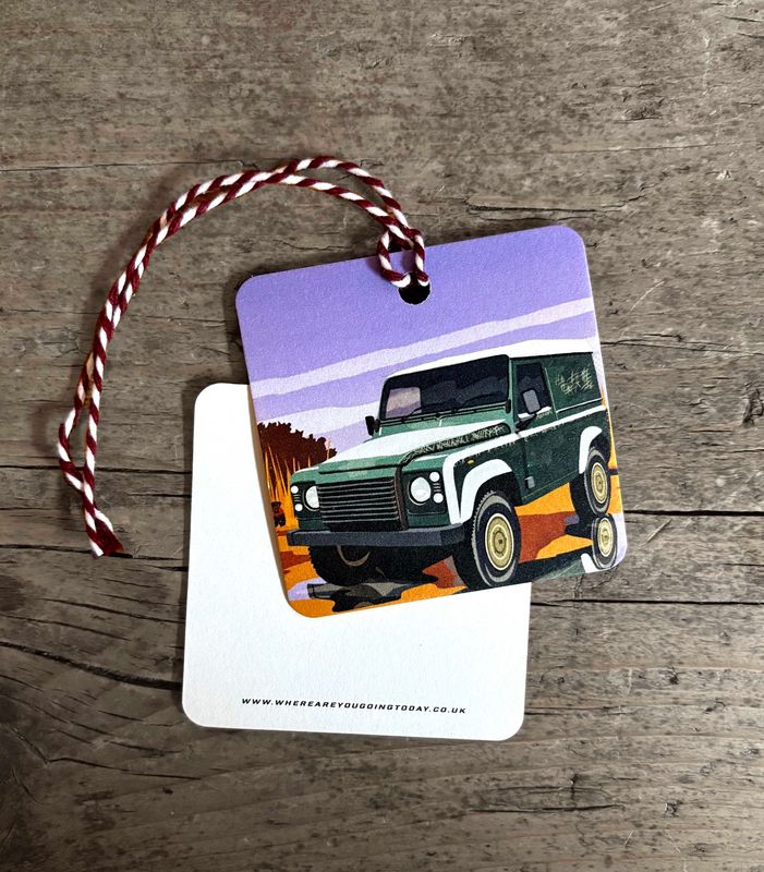 Off-roader Gift Tag