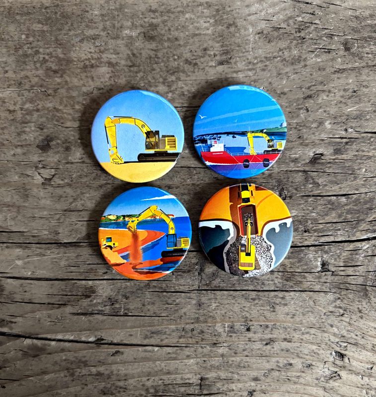 Excavator Badges