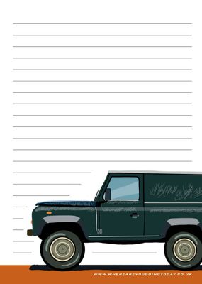 Off-roader Notepad