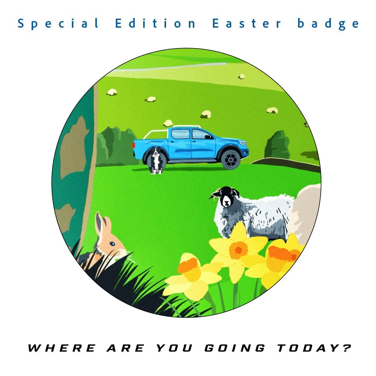 Limited edition Easter magnet