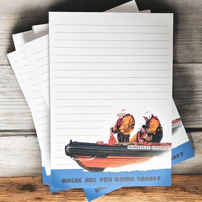 Lifeboat A5 Notepad