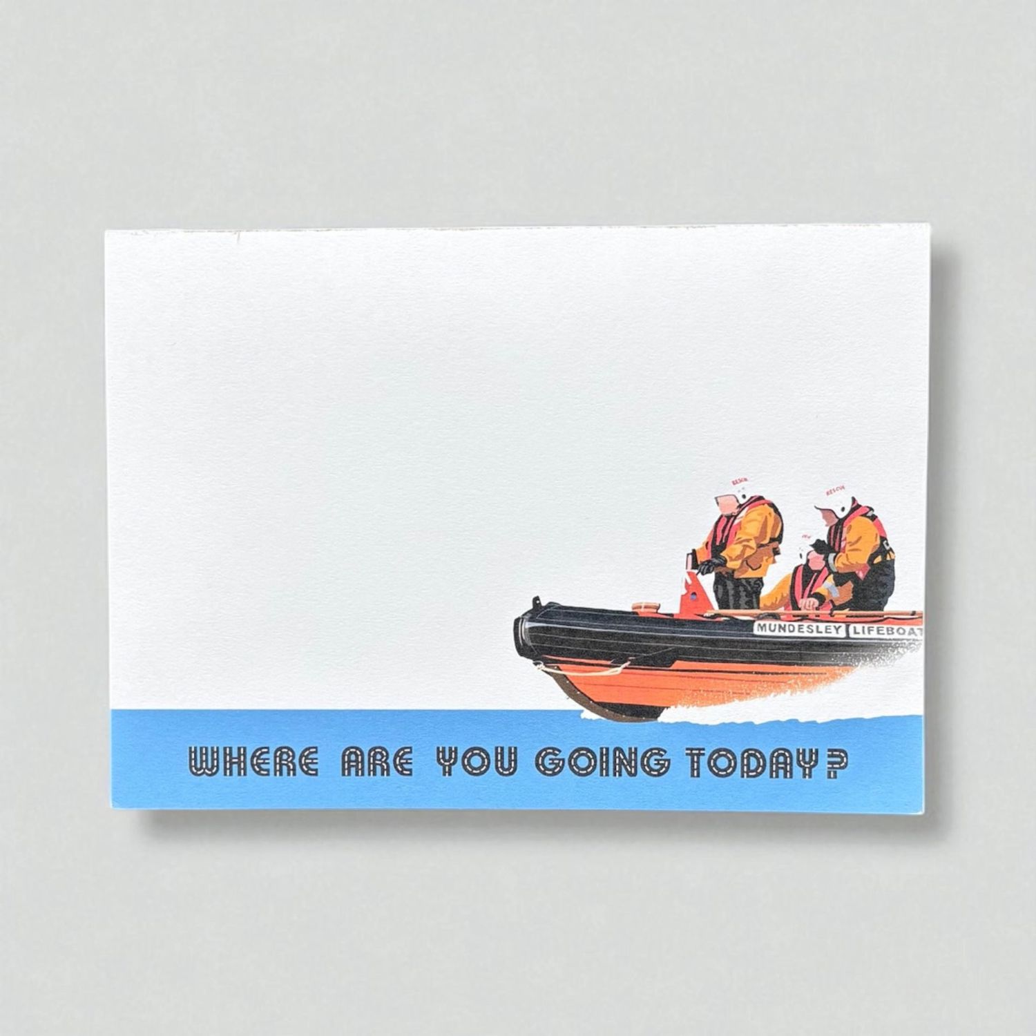 Lifeboat A6 Notepad