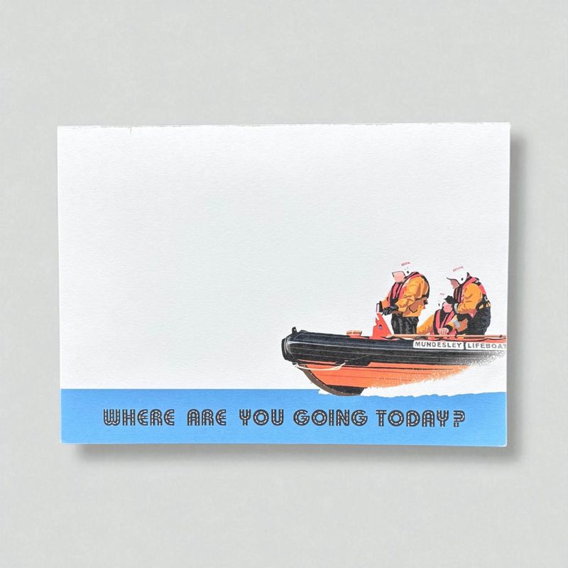 Lifeboat A6 Notepad