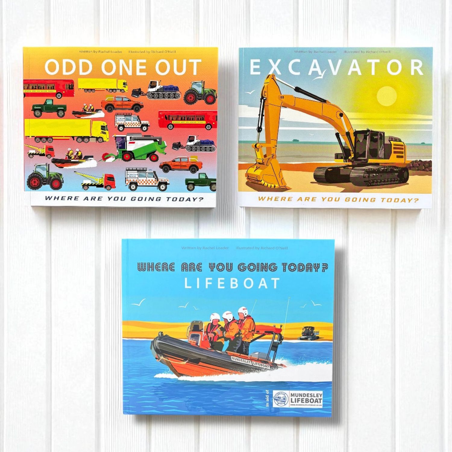 Where Are You Going Today? Book set