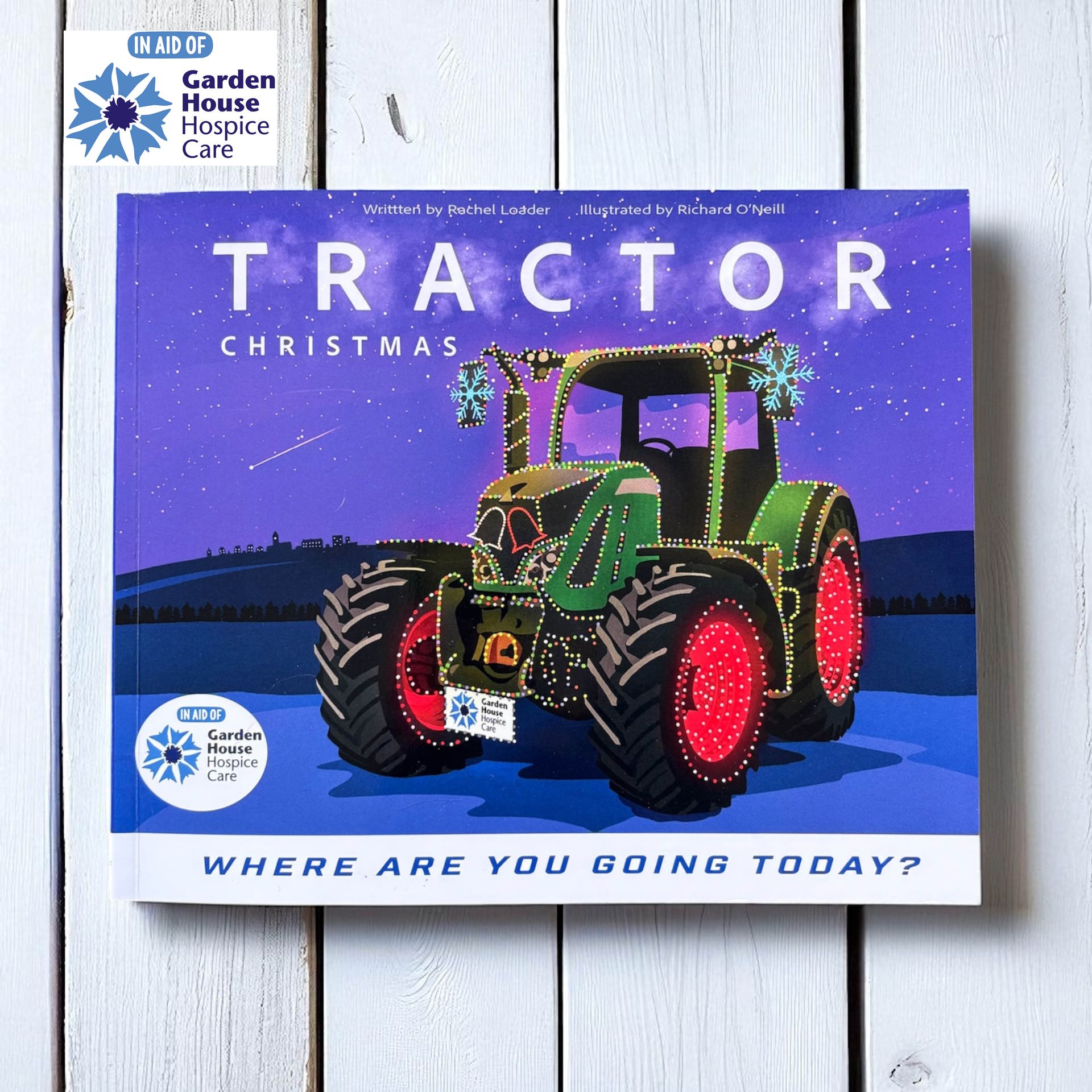 'Little vehicle lovers' book set (tractor)