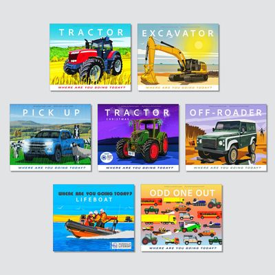 'Vehicle obsessed' book set 'Vehicle obsessed' book set