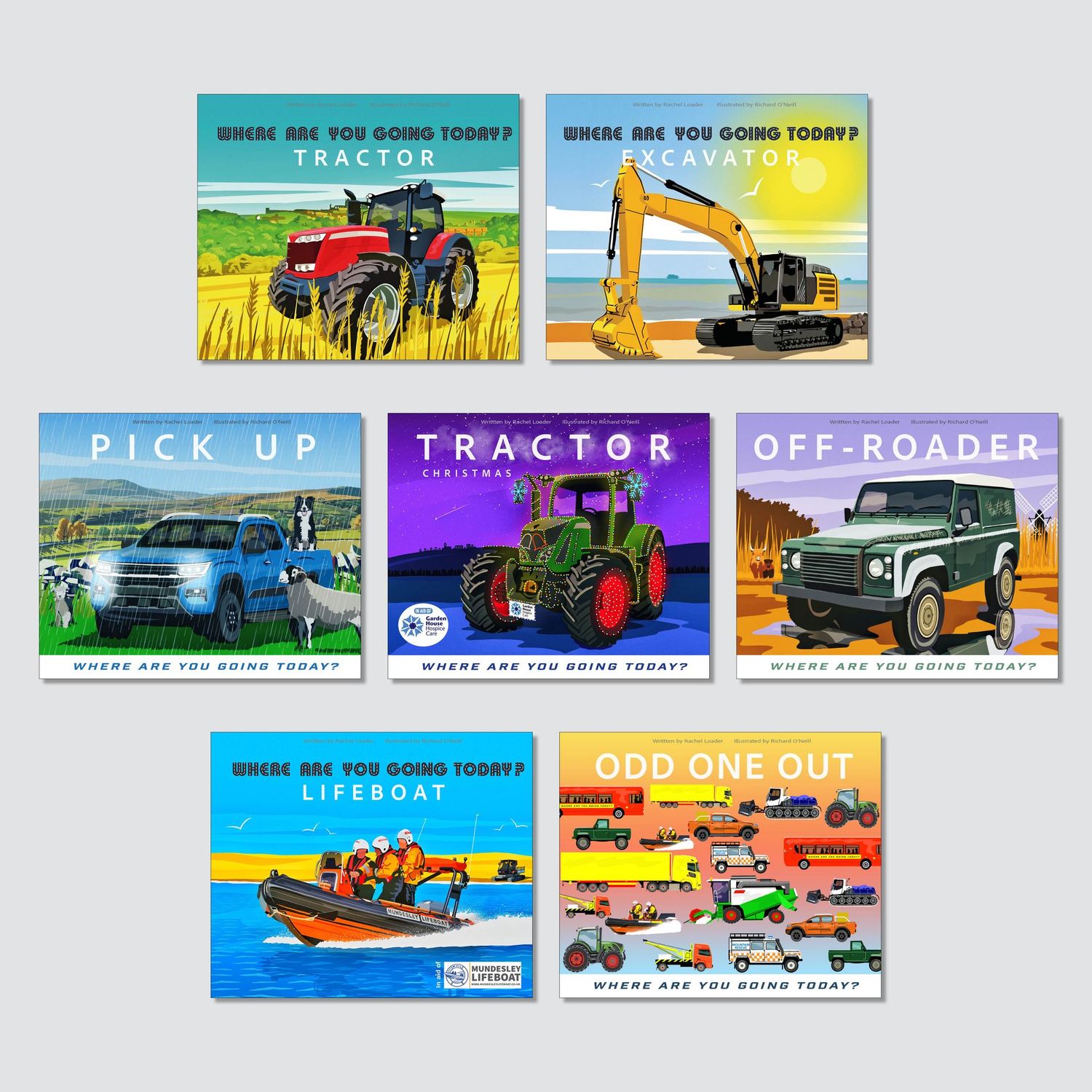 'Vehicle obsessed' book set