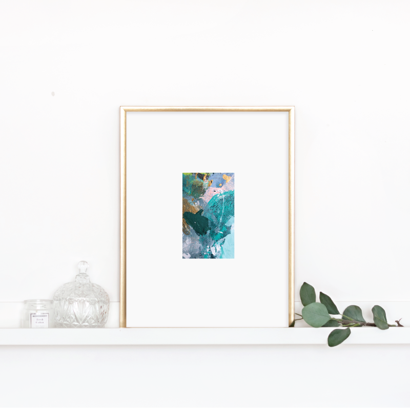 Matted Palette Print No. 5