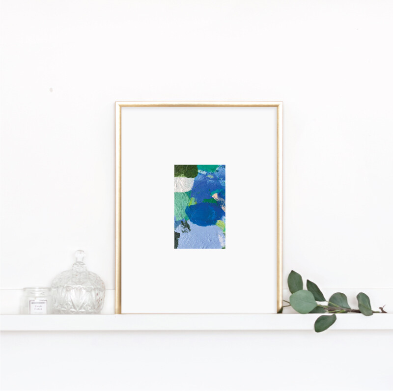 Matted Palette Print No. 8