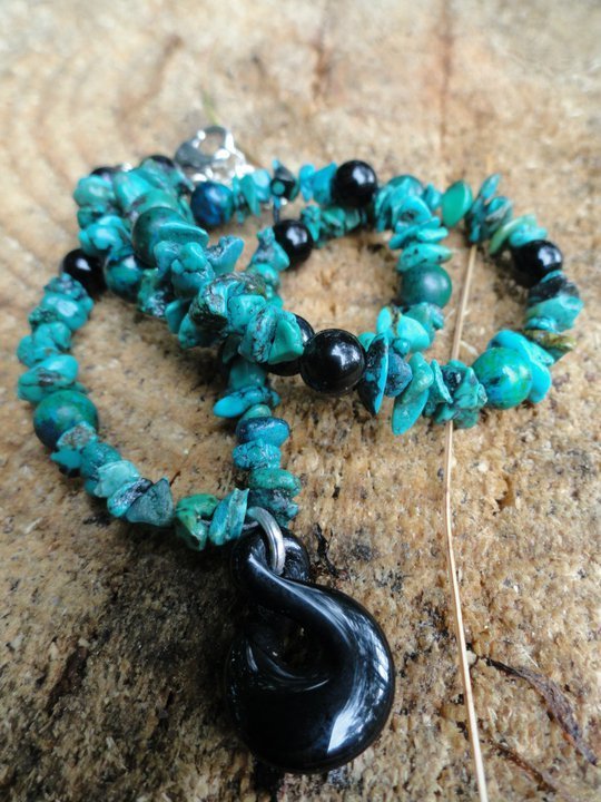 Custom Made Beaded Stone Necklace/Bracelet/Anklet