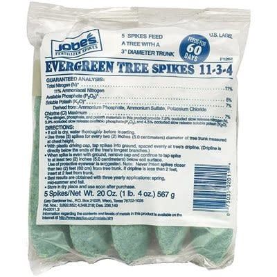 Jobes Evergreen Tree Fertilizer Spikes (5 pack)