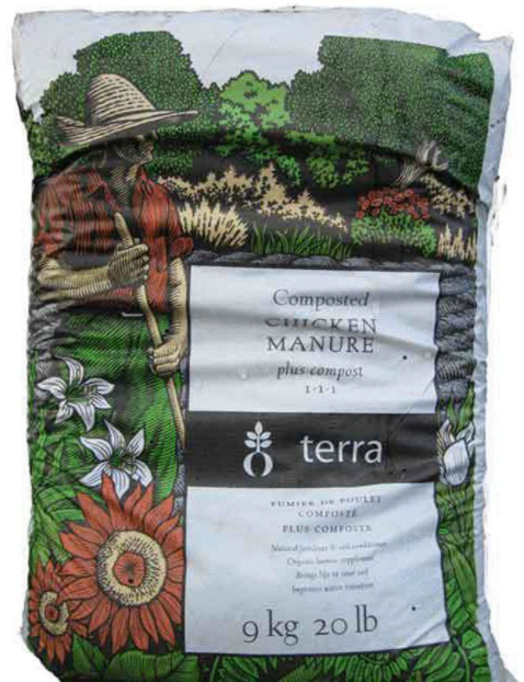 Terra Chicken Manure Plus Compost 9.1 kg