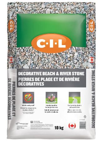 CIL Decorative Beach &amp; River Stone 18kg