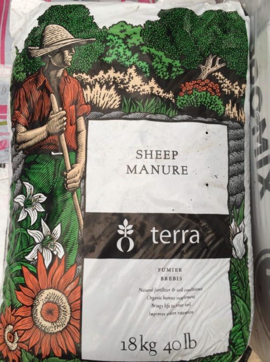 Terra Sheep Manure 18kg