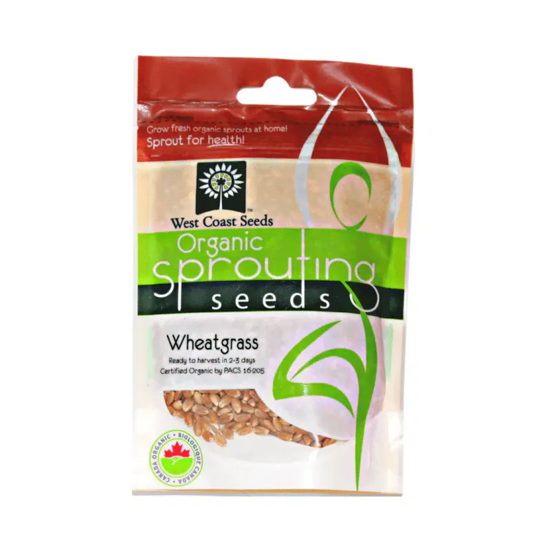 West Coast Seeds Wheatgrass Blend