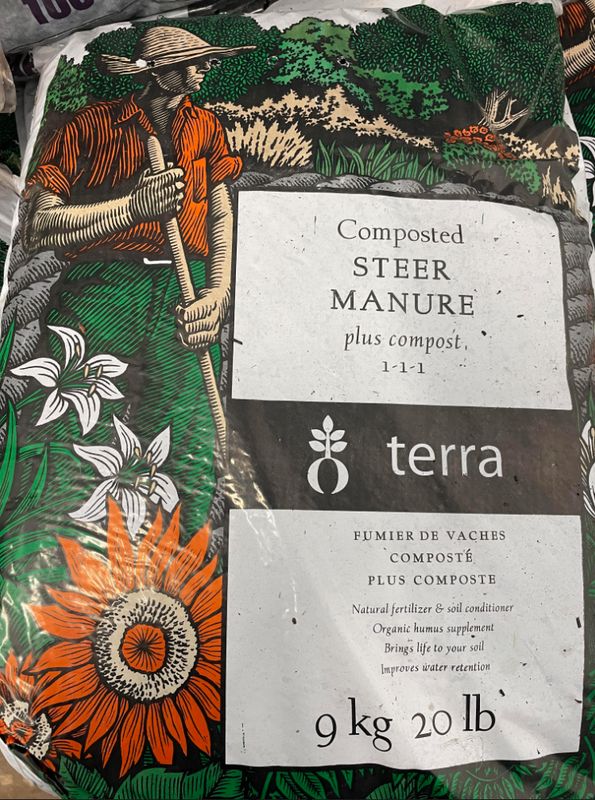 Terra Steer Manure 9kg