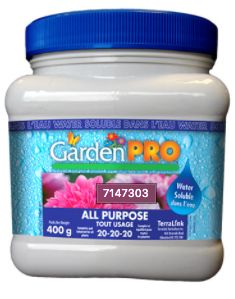 Garden Pro All Purpose 20-20-20 - 400g