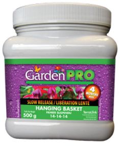 Garden Pro Slow Release Hanging Basket 14-14-14, 500g