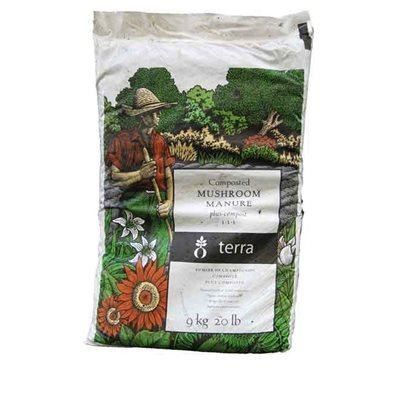 Terra Mushroom Manure plus compost 9.1 kg