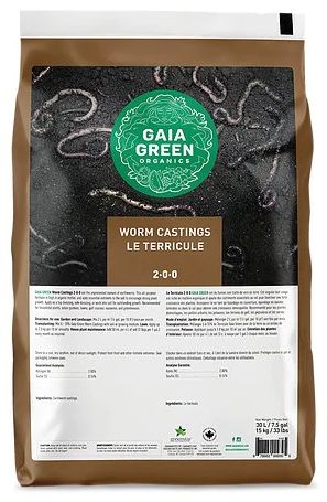 Gaia Green Worm Castings 30L